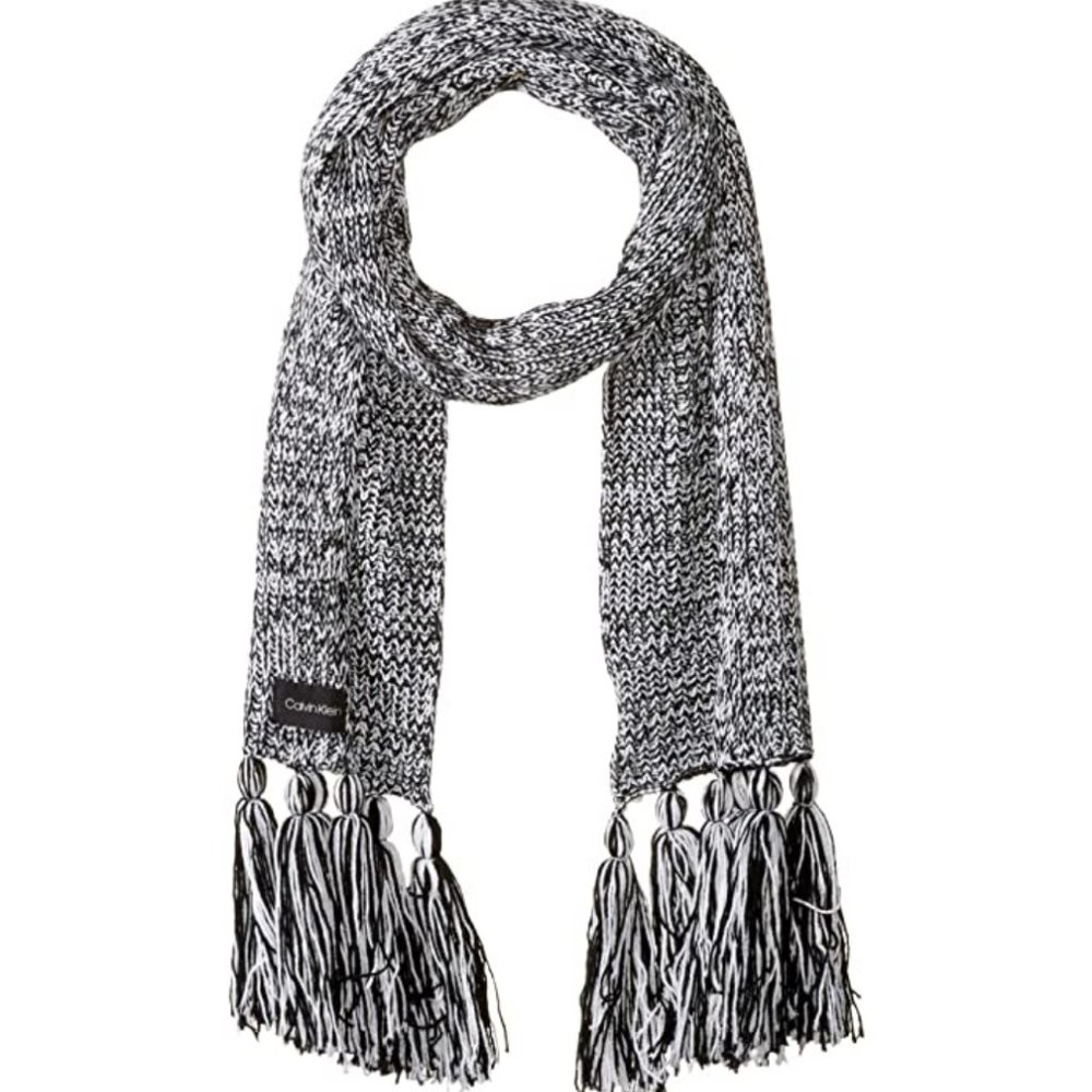 Calvin Klein Chunky Marled Cozy Knit Scarf